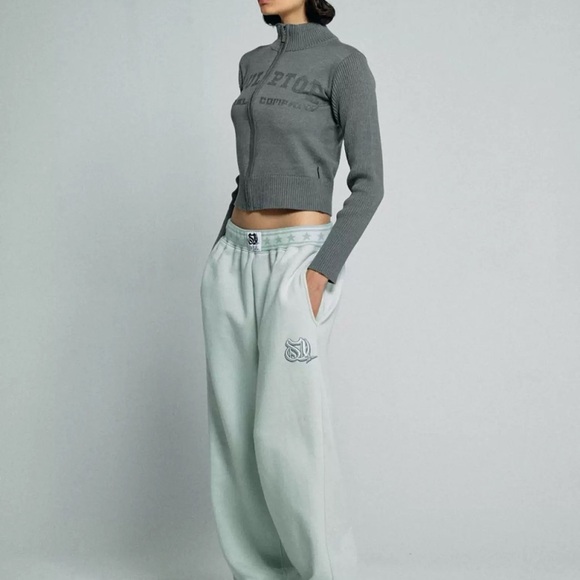 cotton full zip sweater - Picture 2 of 2